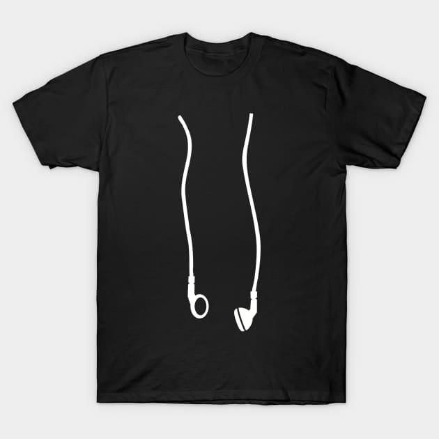 Headphones T-Shirt by Designzz